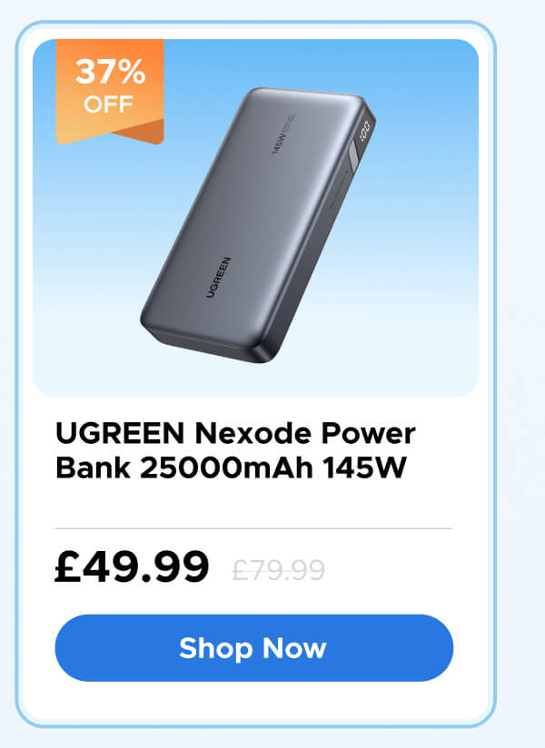 UGREEN Nexode Power Bank 25000mAh 145W