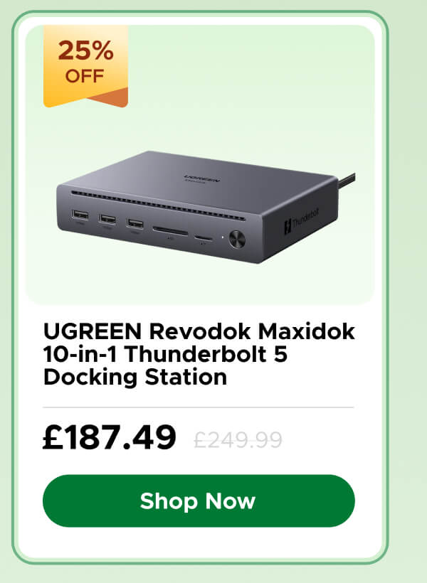 UGREEN Revodok Maxidok 10-in-1 Thunderbolt 5 Docking Station