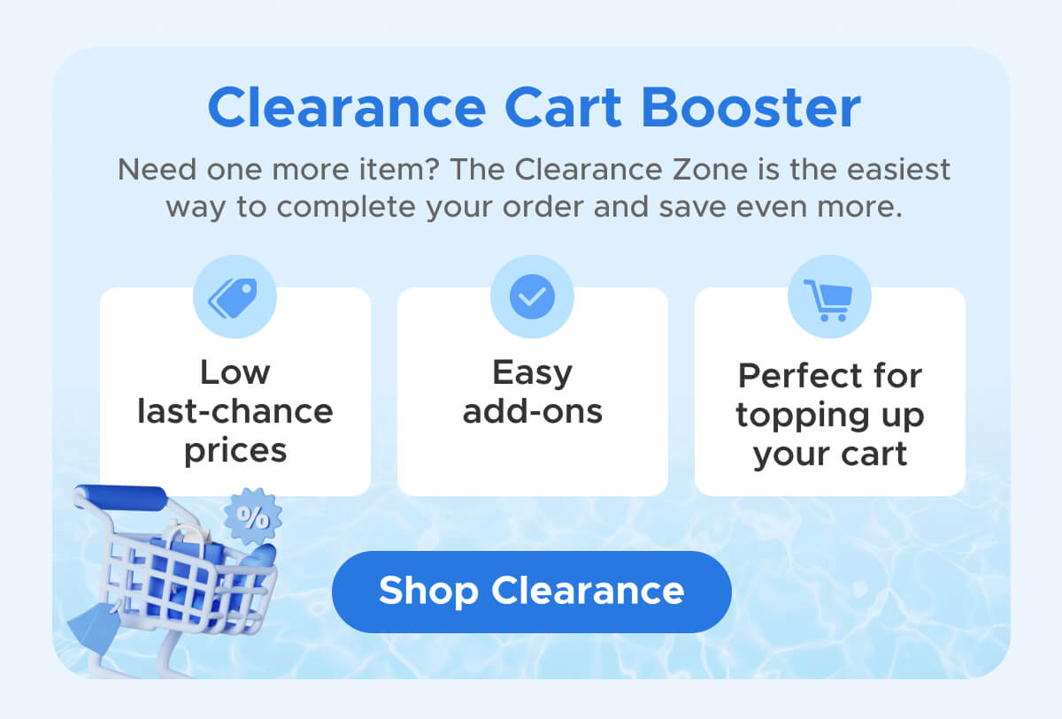 Clearance Cart Booster