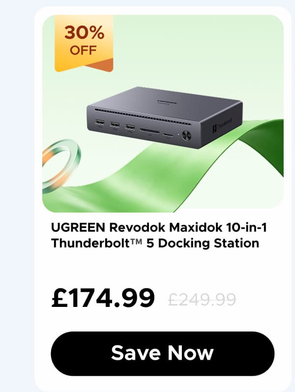 UGREEN Revodok Maxidok 10-in-1 Thunderbolt™ 5 Docking Station
