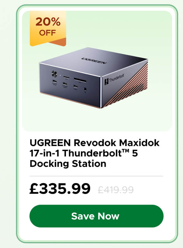 UGREEN Revodok Maxidok 17-in-1 Thunderbolt™ 5 Docking Station