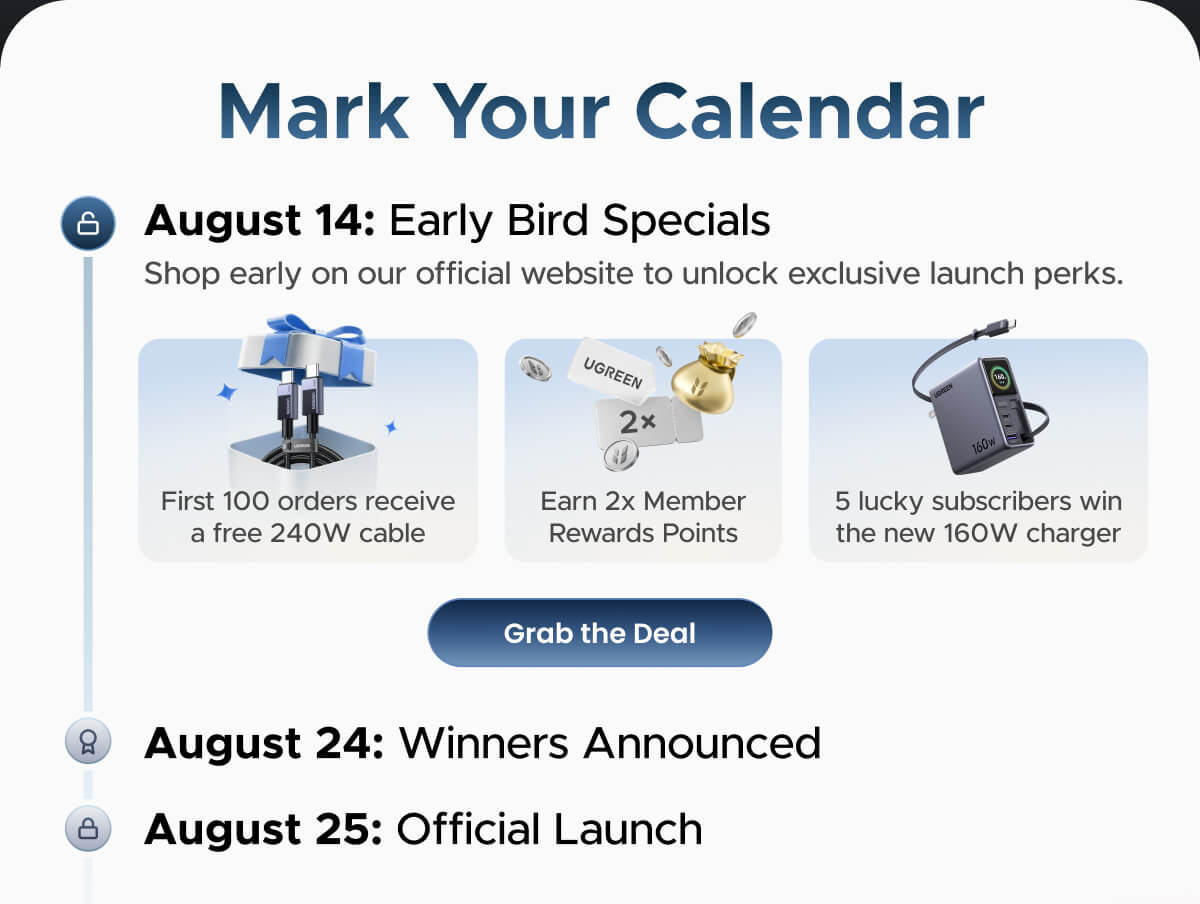 Early Bird Specials