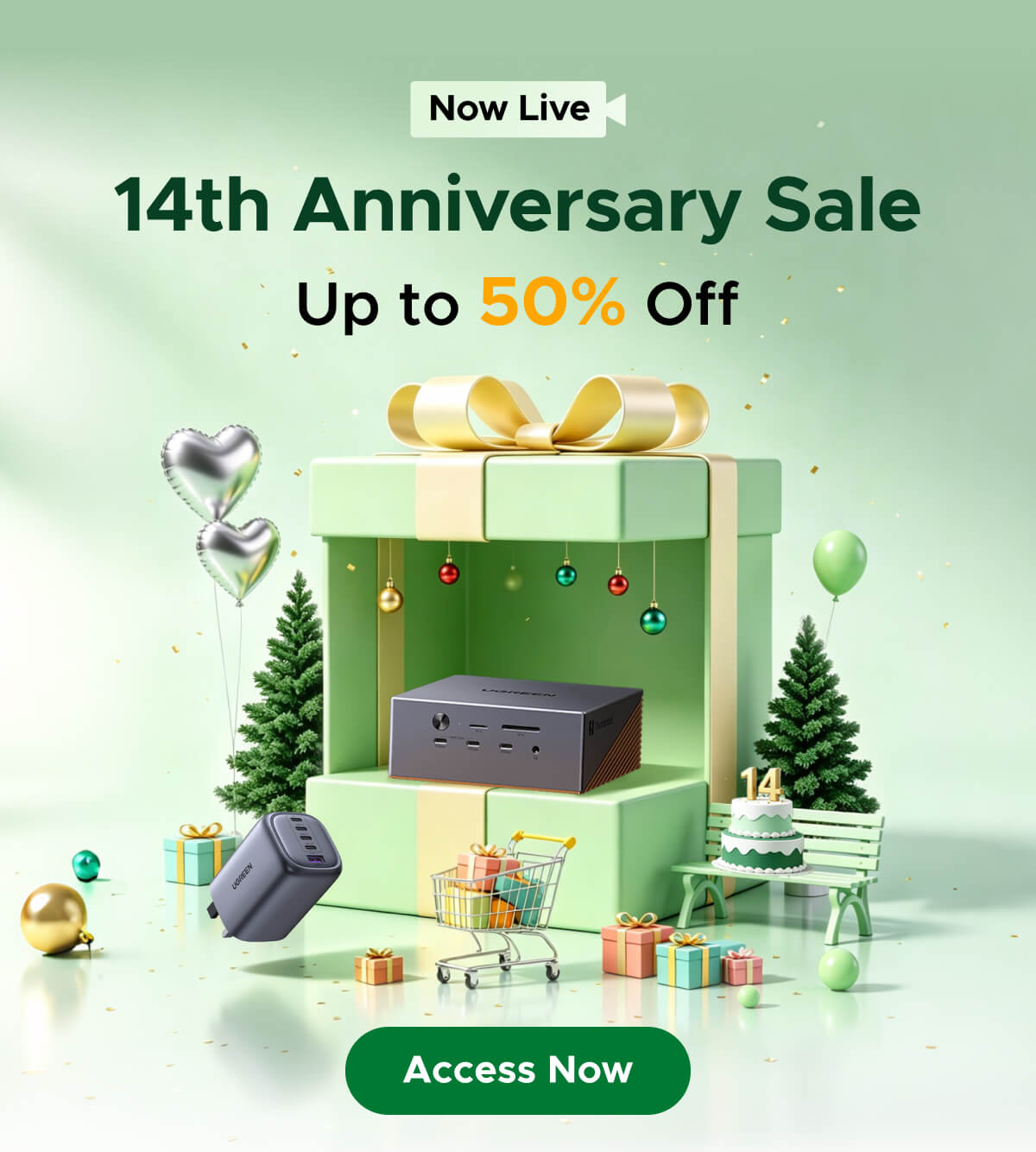 14th Anniversary Sale Now Live