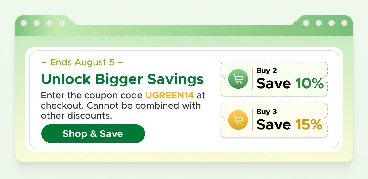 Unlock Bigger Savings