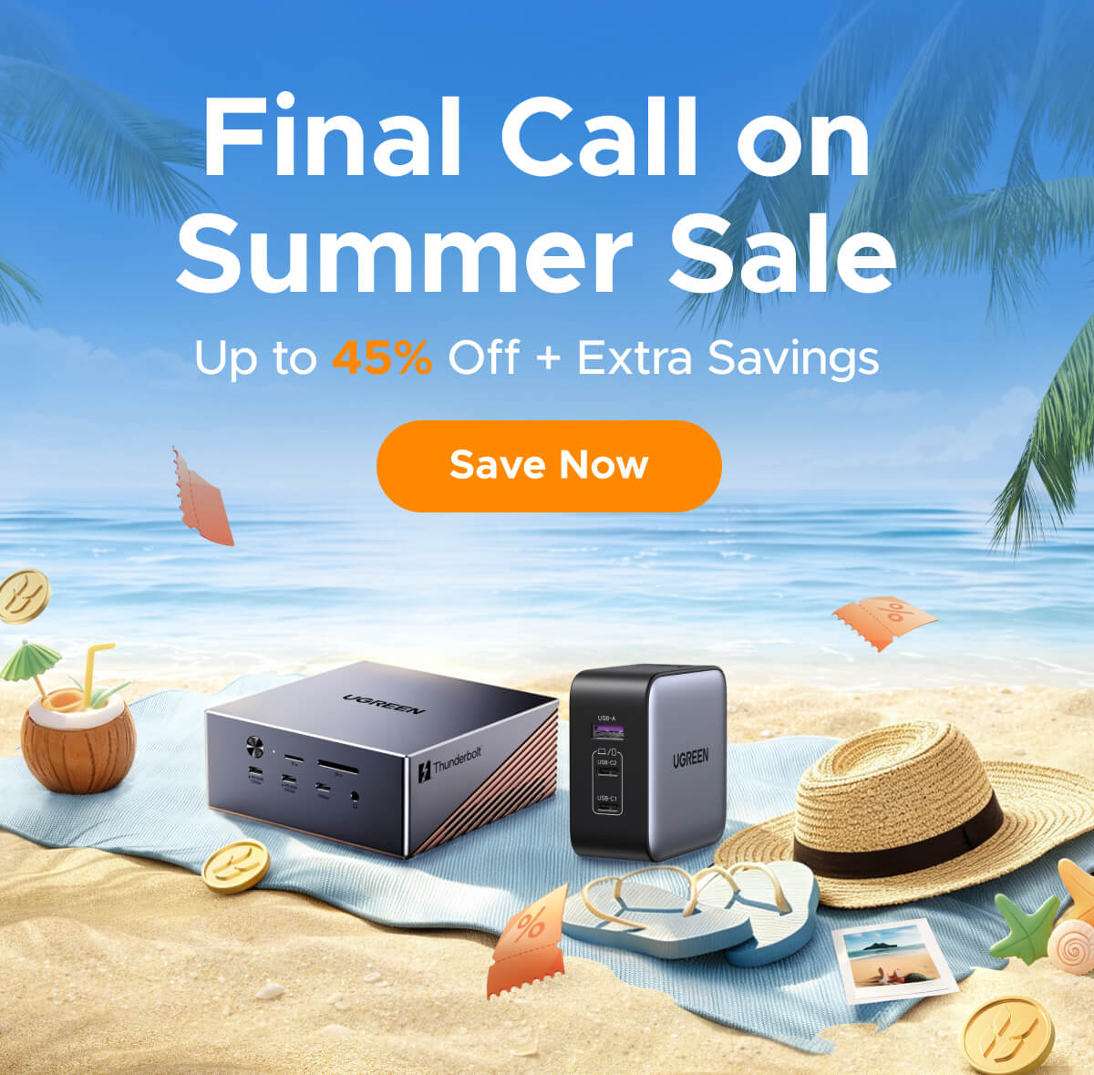 Final Call on Summer Sale  Up to 45% Off + extra savings