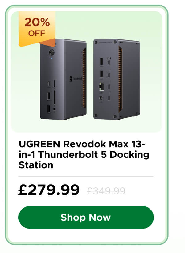 UGREEN Revodok Max 13-in-1 Thunderbolt 5 Docking Station