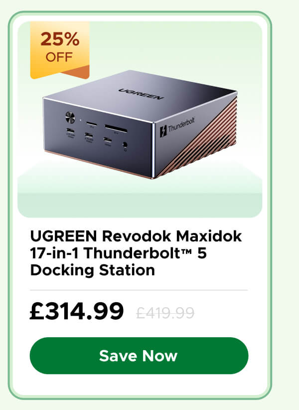 UGREEN Revodok Maxidok 17-in-1 Thunderbolt™ 5 Docking Station
