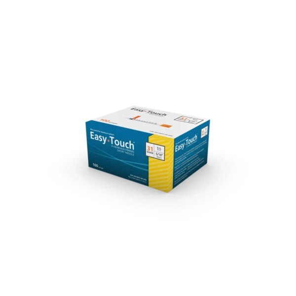 Insulin syringes, 31G 1cc 5/16″, 100