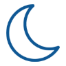 Crescent moon