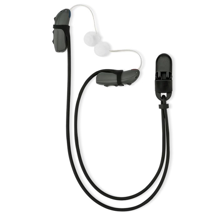 Clip and Anti-Lost Lanyard black; also in red, white, and black & red, product photo from iBstone