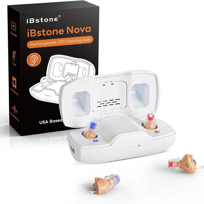 iBstone Nova hearing aids, product photo from iBstone