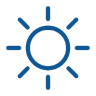 Radiating circle