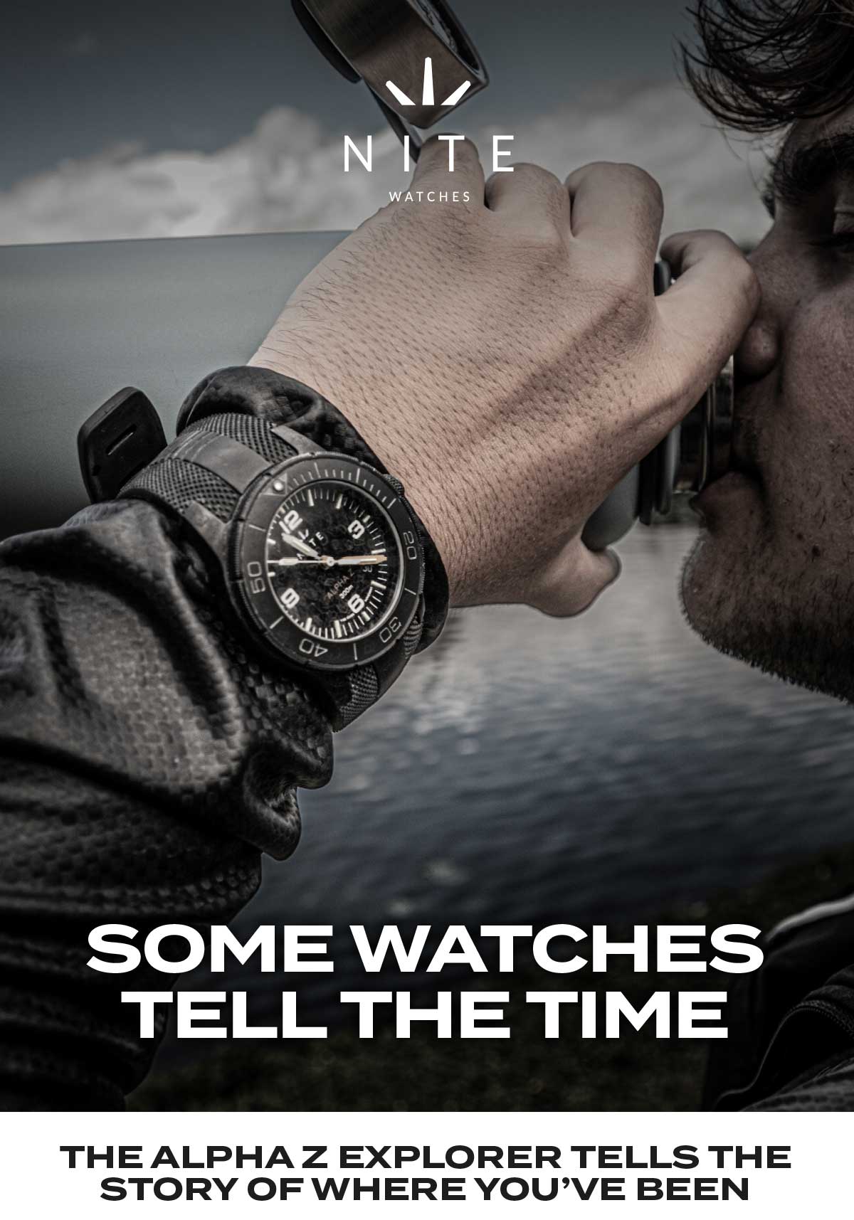 Alpha Z Watch on wrist