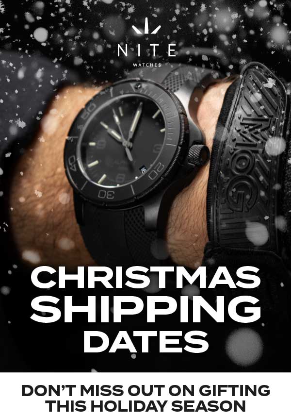 Christmas Shipping Dates