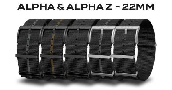 ALPHA webbing Straps
