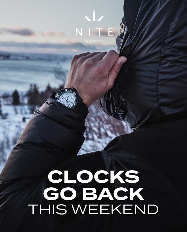 Watch and winter coat