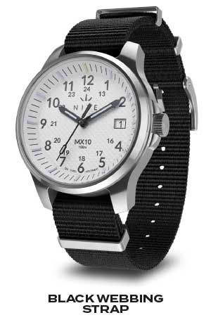 MX10 Horizon Black Webbing