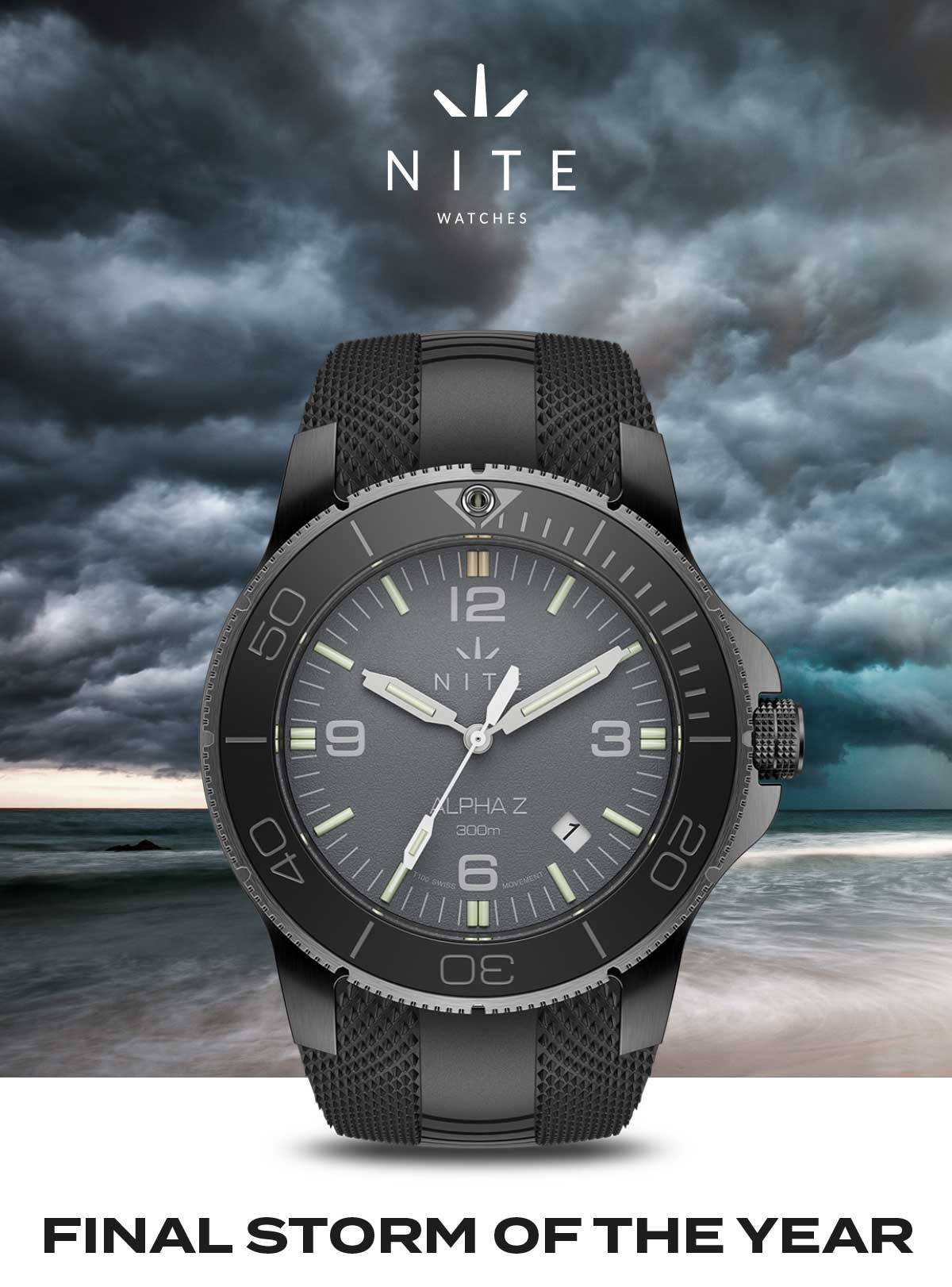 HAWK STORM Watch on Storm background