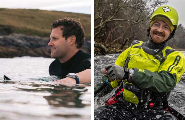 Watches being worn in water