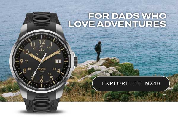 Man On Cliff Top Watch Pic