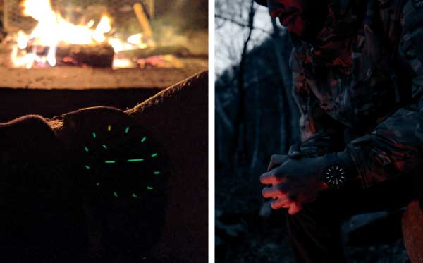 Watches at night