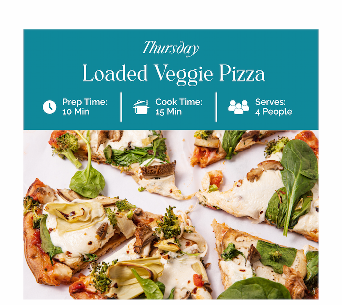 Loaded Veggie Pizza