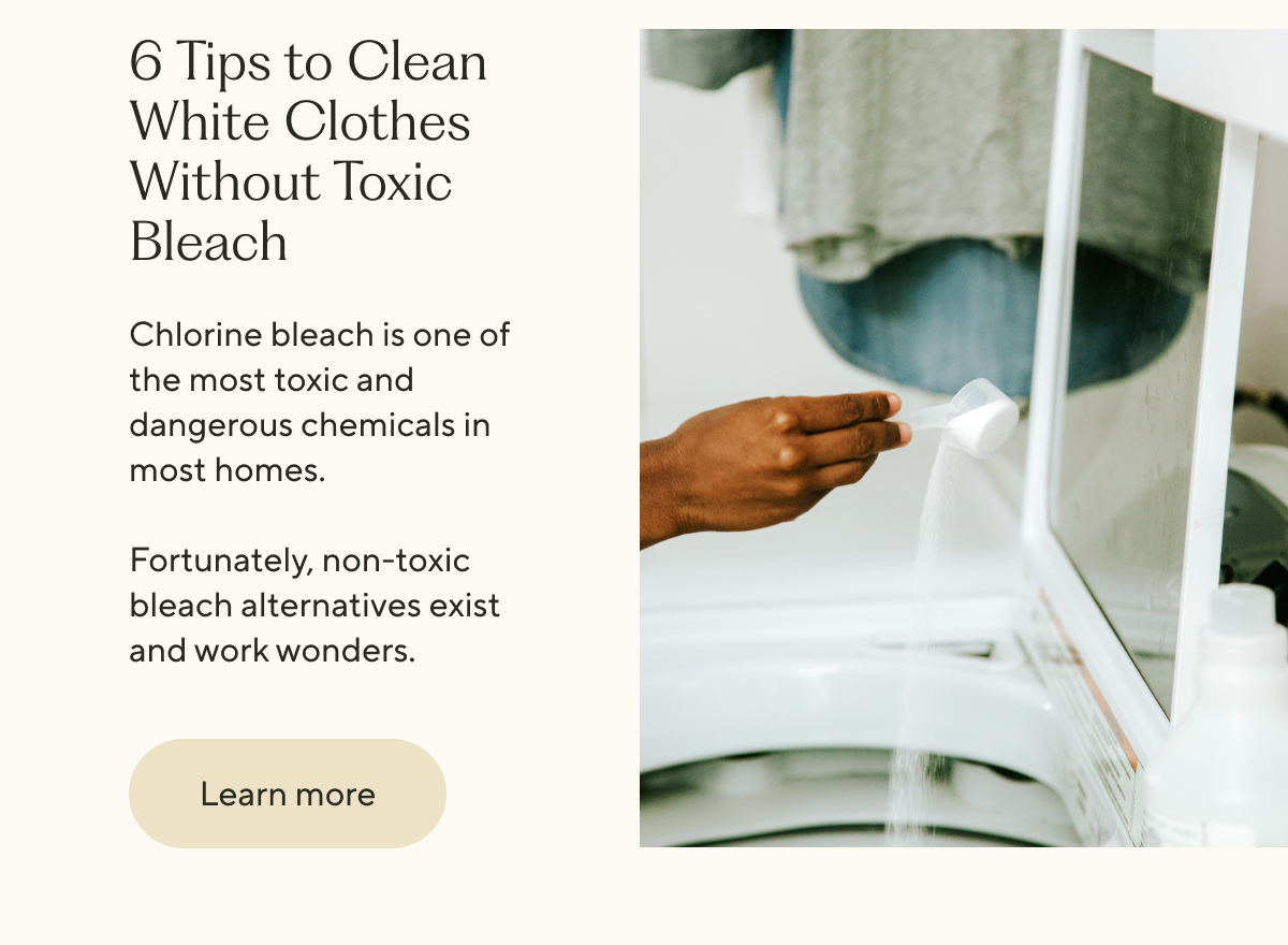 6 Tips to Clean White Clothes Without Toxic Bleach Branch Basics