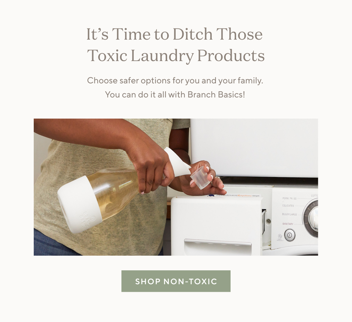 The Best NonToxic Laundry Swap 🧺 Branch Basics