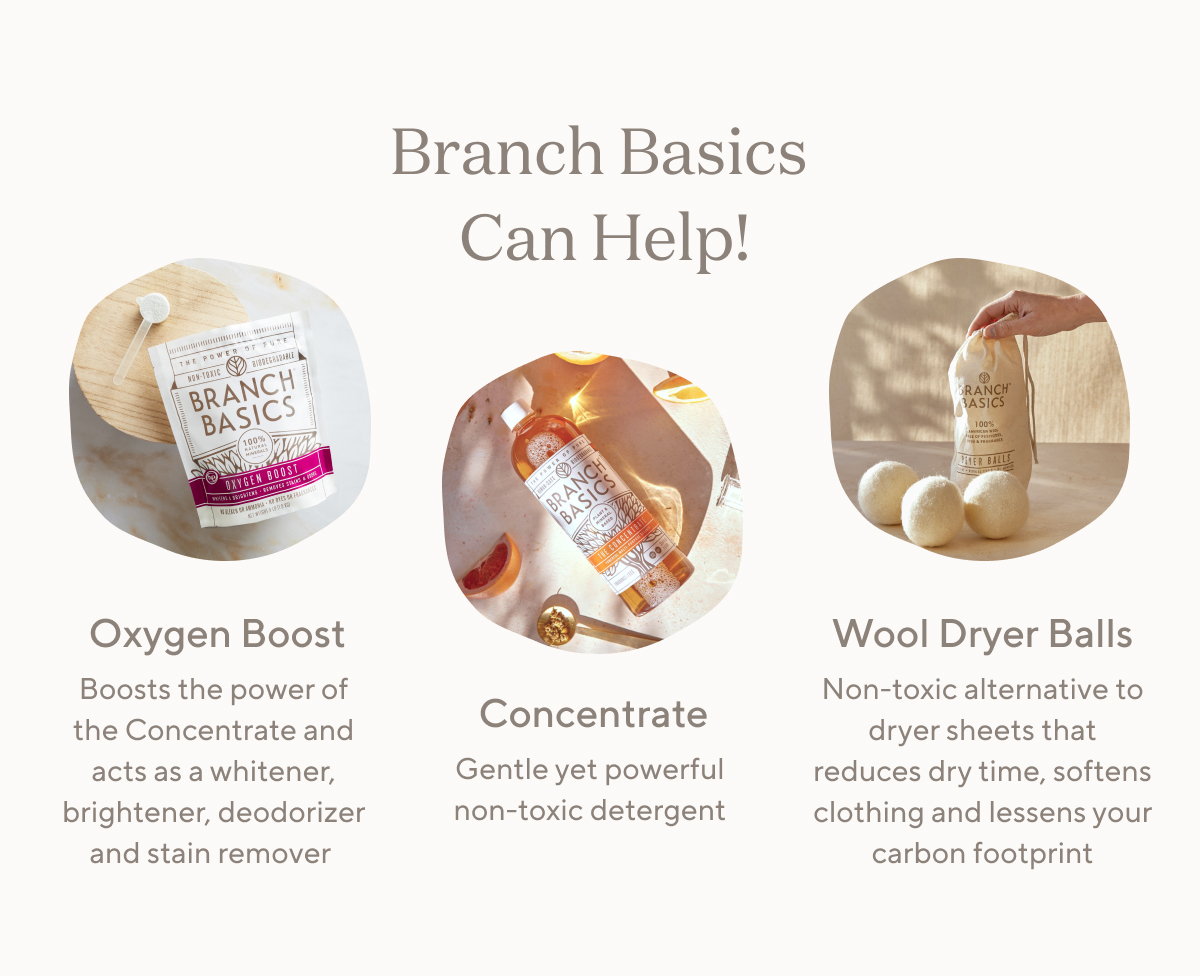 Your NonToxic Laundry Checklist 🧺 Branch Basics