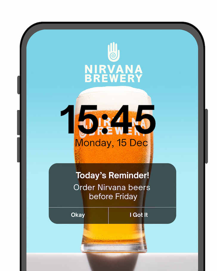 Reminder: order before Friday!