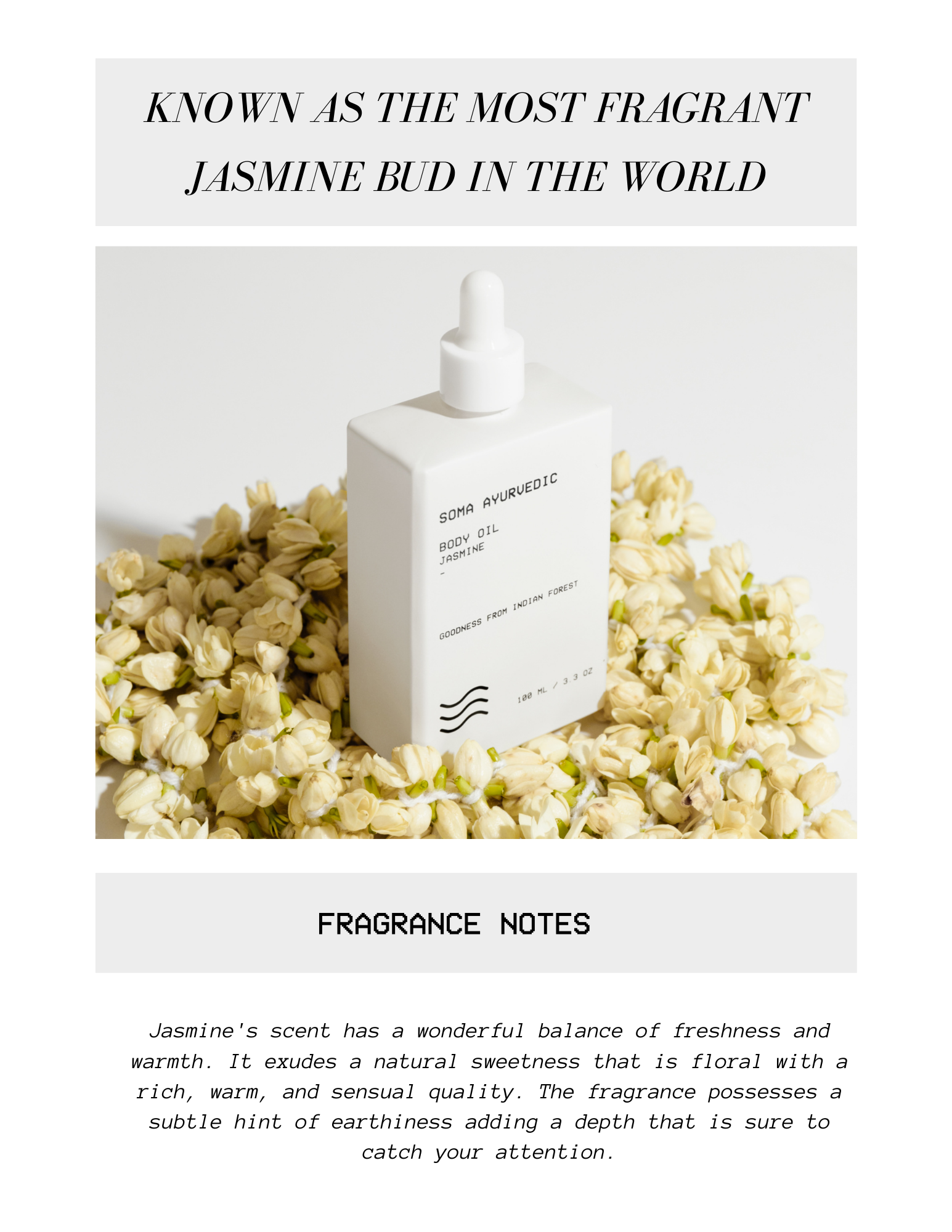 Get to Know Madurai Jasmine Soma Ayurvedic