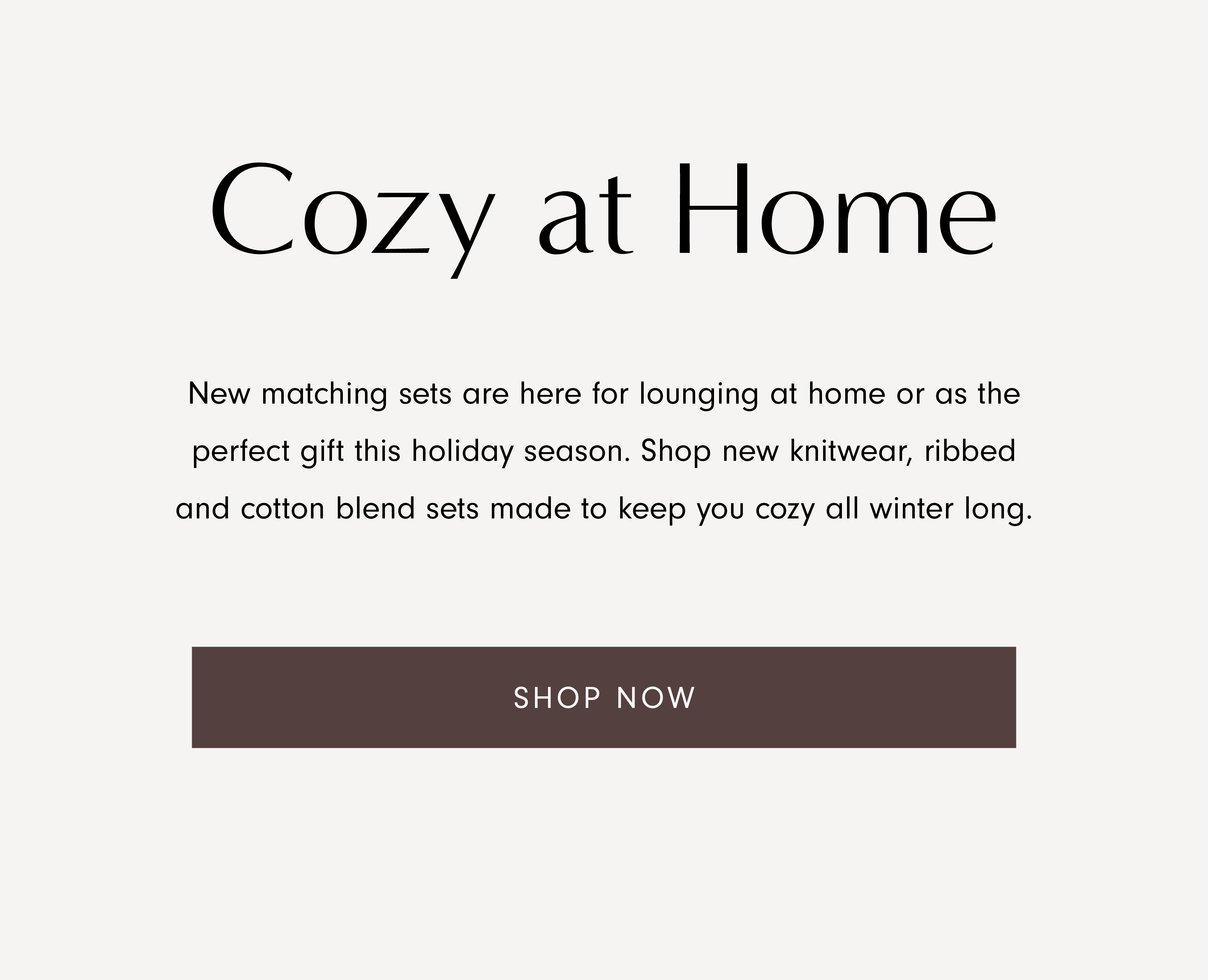 MustHave Sets For Winter Oak And Fort