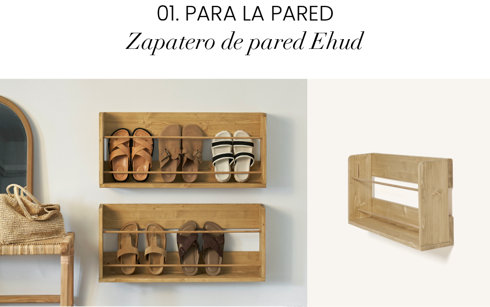 01 Para la pared Zapatero de pared Ehud