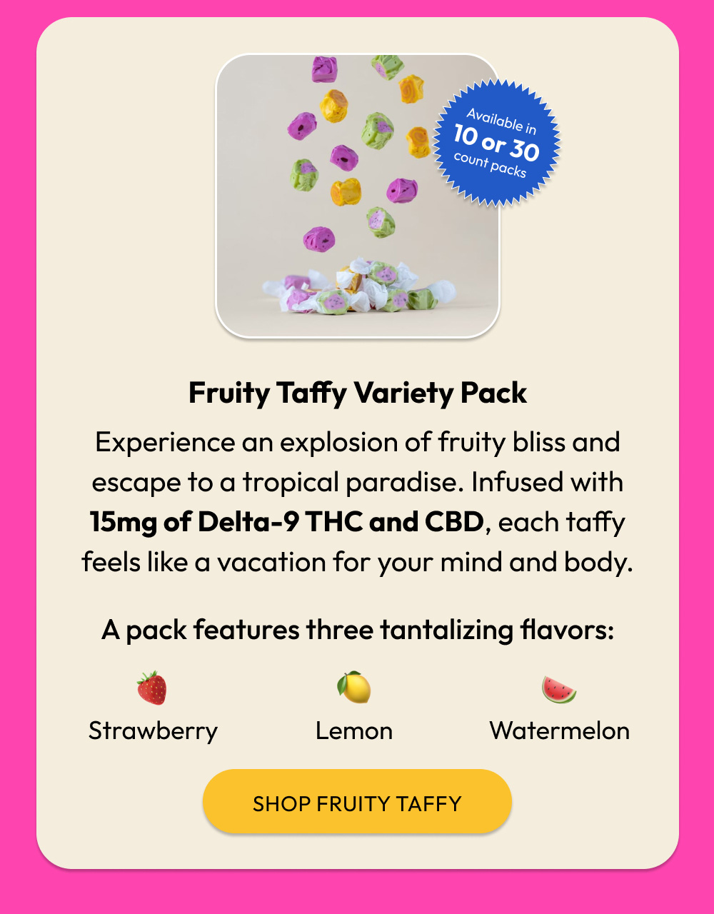 Shop Fruity Taffy Pack