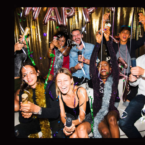 Soundtrack you NYE party