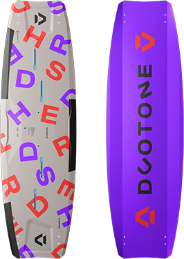 2027 Duotone Shred junior twintip in colourful graphics