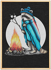 Roasting Raccoon