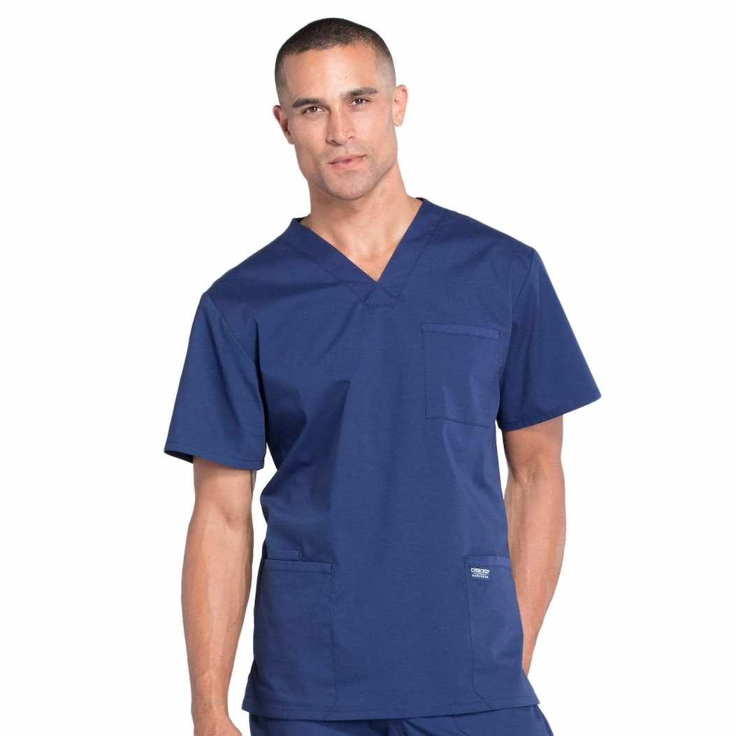 Men's fit scrub top