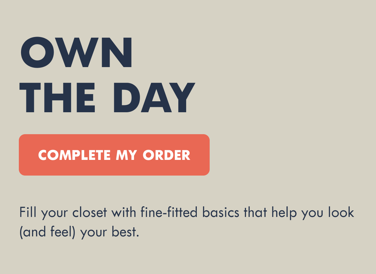 Complete my order