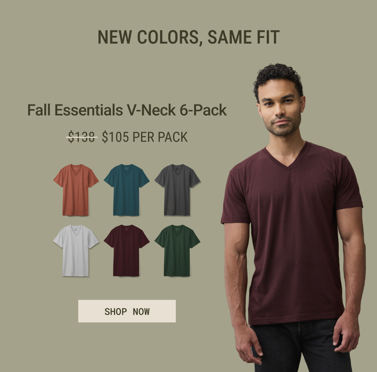 New colors, same fit
