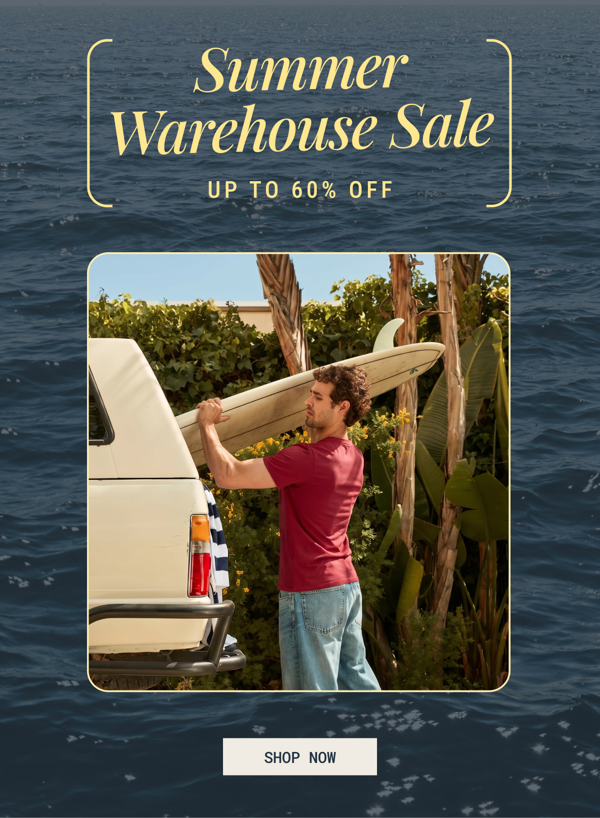 Summer warehouse sale