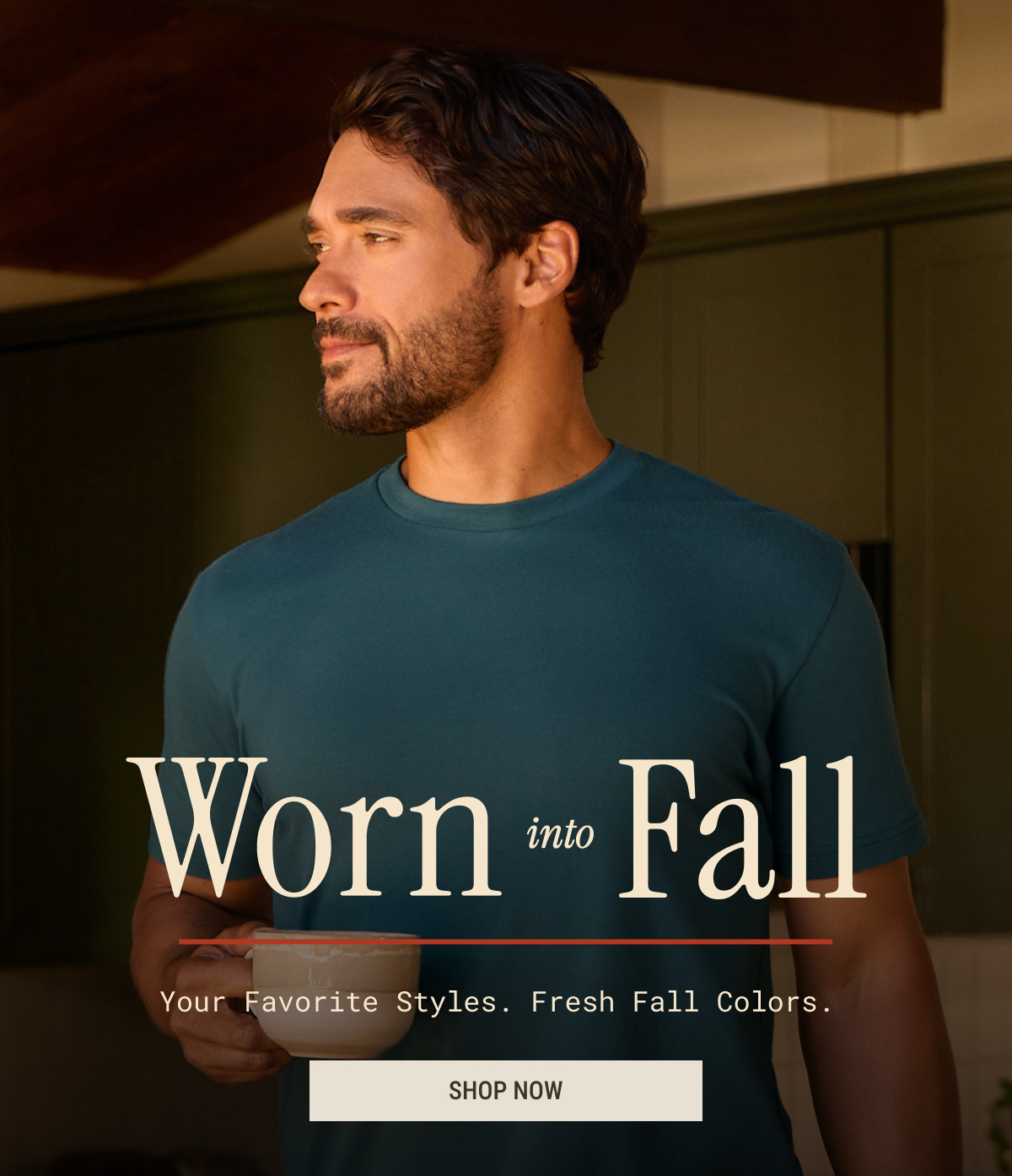 Worn into fall