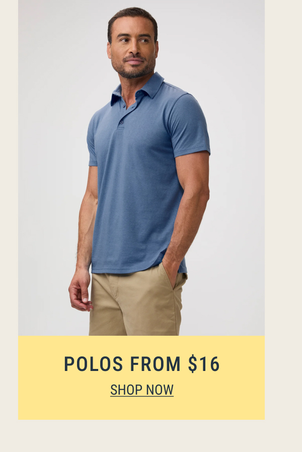 Polos from $16