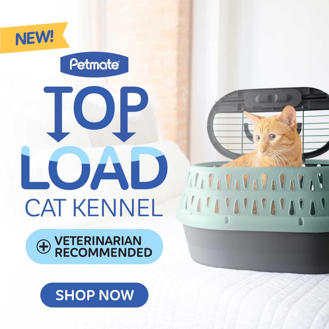 Petmate Top Load Cat Kennel