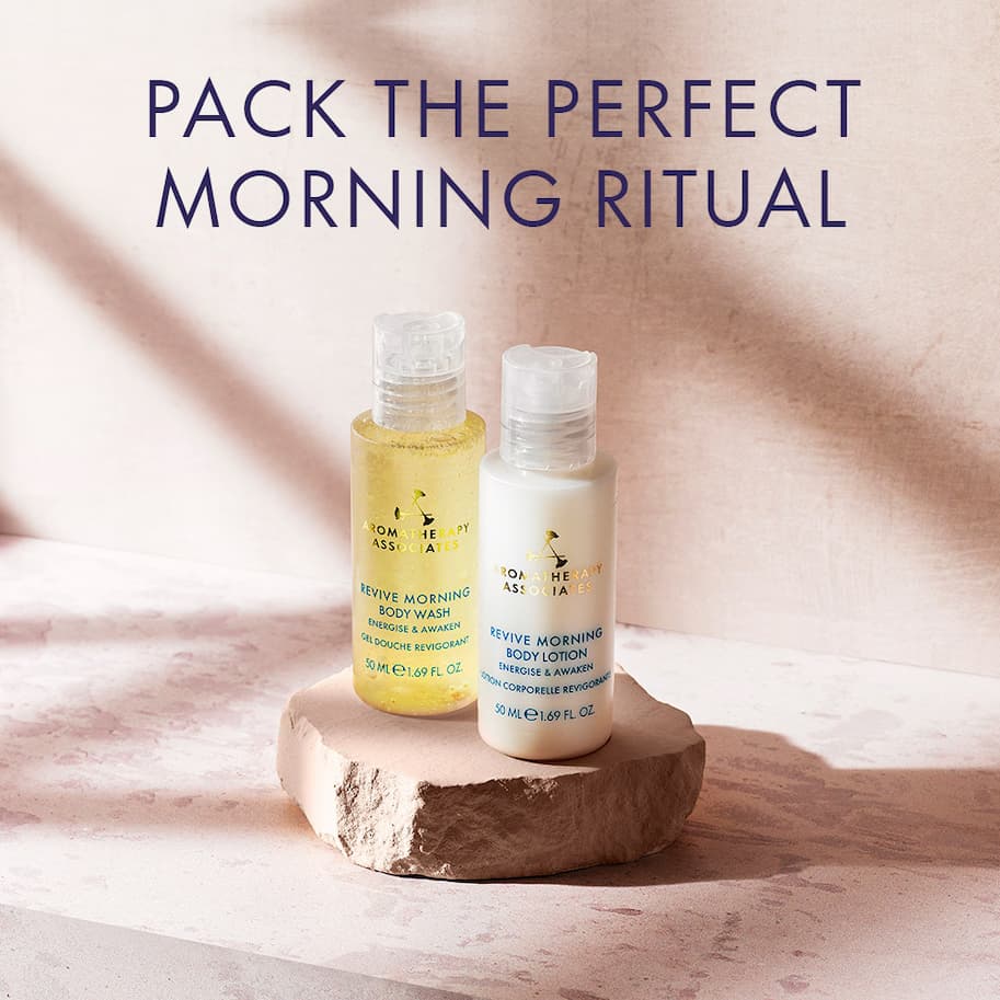 Summer Holiday Packing I Travel Revive I Aromatherapy Associates I 2025