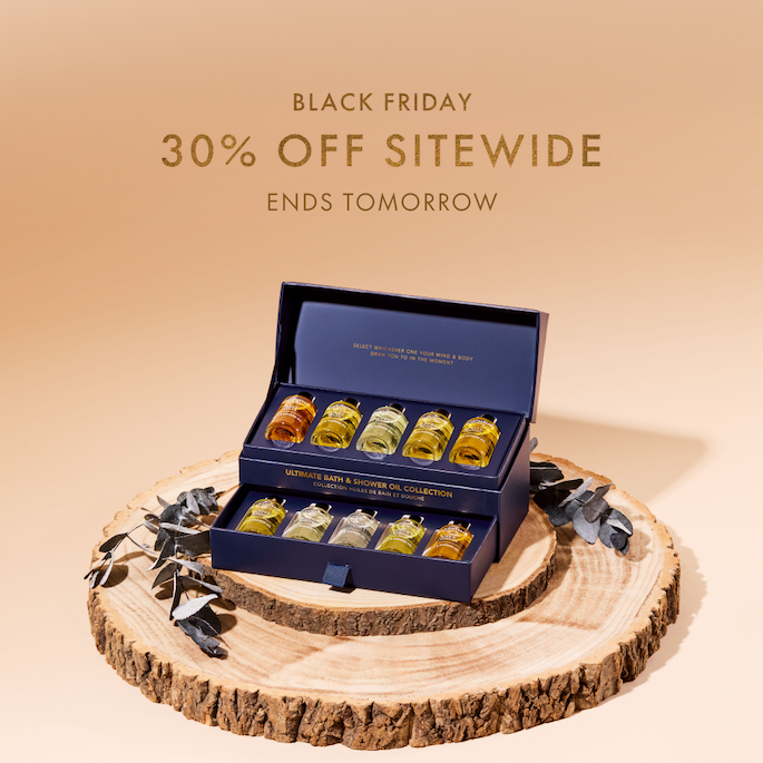 Black Friday Ends Tomorrow I Aromatherapy Associates 2025