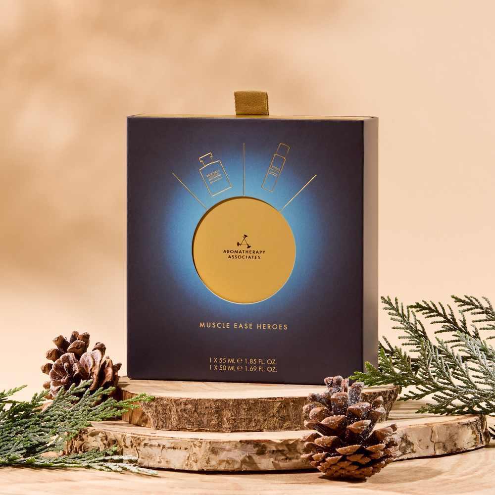 Festive Build A Bundle I Muscle Ease Heroes I Aromatherapy Associates I 2025