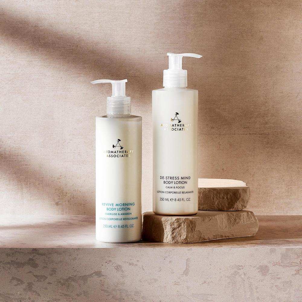 Summer Holiday Packing Blog I NEW Revive Morning & De-Stress Mind I Aromatherapy Associates I 2025