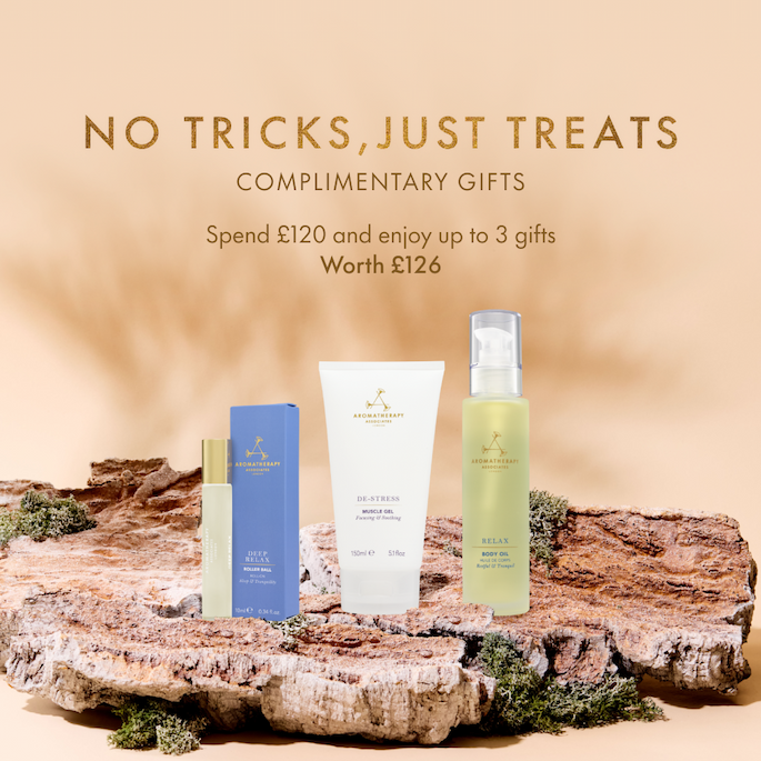 Happy Halloween I Gift with Purchase I Aromatherapy Associates I 2025