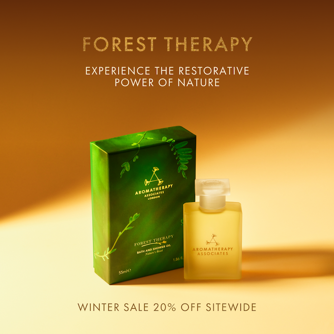 Forest Therapy Bath & Shwoer Oil I Aromatherapy Associates I 2026